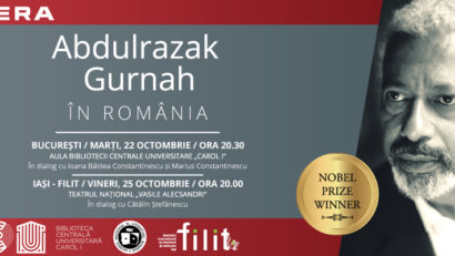 Abdulrazak Gurnah, laureatul Premiului Nobel pentru Literatură 2021 vine în România