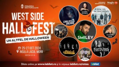 Smiley și Carla’s Dreams cântă la West Side Hallo Fest! Programul complet al evenimentului!