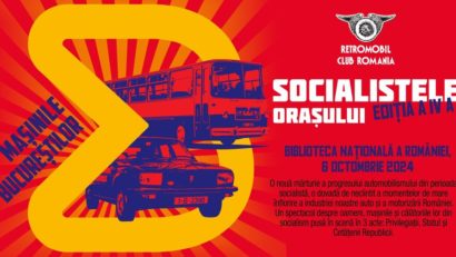 Retromobil Club România: În acest weekend ne întâlnim, din nou, cu “Socialistele Orașului”, la Biblioteca Națională