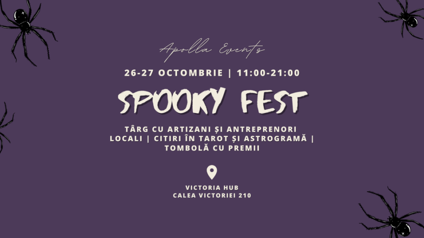 Spooky Fest, în weekend, pe Calea Victoriei