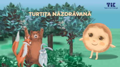 O nouă premieră TIC: „Turtița năzdrăvană”, un spectacol ritmat, interactiv și jucăuș