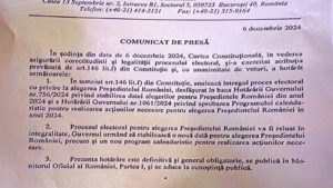 CCR a ANULAT Alegerile Prezidențiale 2024!