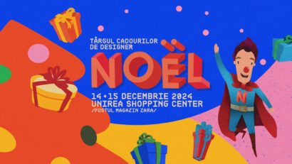 Târgul Cadourilor de Designer NOËL – ediția aniversară: 14-15 decembrie 2024 la Unirea Shopping Center