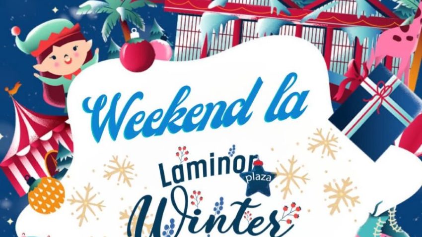 Distracţie şi voie bună la „Laminor Plaza Winter Wonderland”