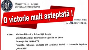 Federaţia SANITAS anunţă semnarea primului Contract colectiv de muncă la nivel de sector de negociere Asistenţă Socială