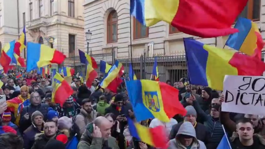 Proteste AUR, în mai multe orașe din țară!