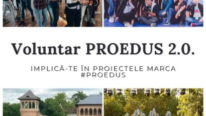 Elevii de liceu se pot înscrie online pentru „Voluntar PROEDUS 2.0”