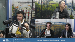 „În Comunitate” – ediție „microbistă”, alături de „frații Domenic”: povestea din spatele campionului național la fotbal și a sportivului care nu renunță la studii, Gabriel, dar și viziunea îndeaproape a surorii sale, Ana